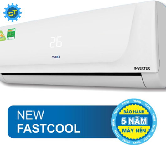 MÁY ĐIỀU HÒA KHÔNG KHÍ YUIKI YK-09MAB INVERTER GAS 410A (Block Panasonic)