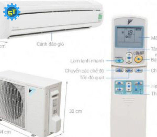 Máy lạnh treo tường Daikin FTC60NV1V/RC60NV1V (2.5 HP, Gas R32) 